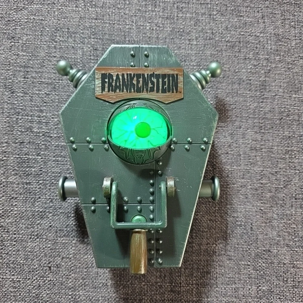 Universal Monsters Frankenstein Animated Doorbell Gemmy Halloween Prop LAST ONE!